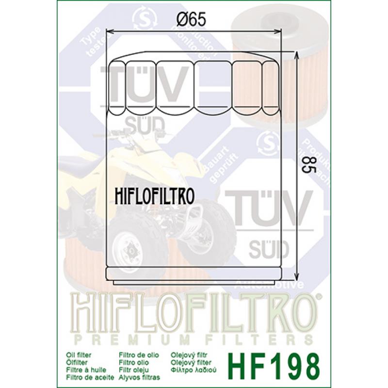 Фильтр масляный HF198